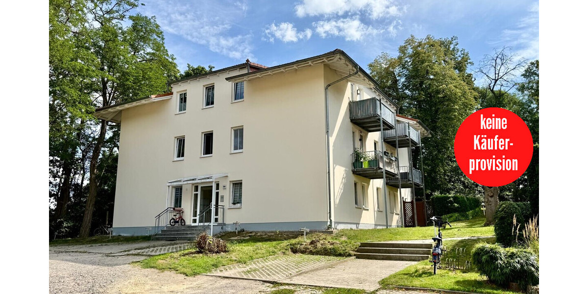 HORN IMMOBILIEN++ Neubrandenburg, schöne 2-Raum Eigentumswohnung mit Stellplatz und Balkon -vermietet- - Etagenwohnung Neubrandenburg Carlshöhe | Angebot:27397105