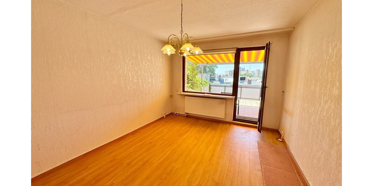Wohnzimmer 1. Wohnung mit Terrasse