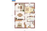 HORN IMMOBILIEN ++ Einfamilienhaus im Bungalowstil in Chemnitz bei Neubrandenburg - Bungalow Chemnitz Chemnitz | Angebot:26704796