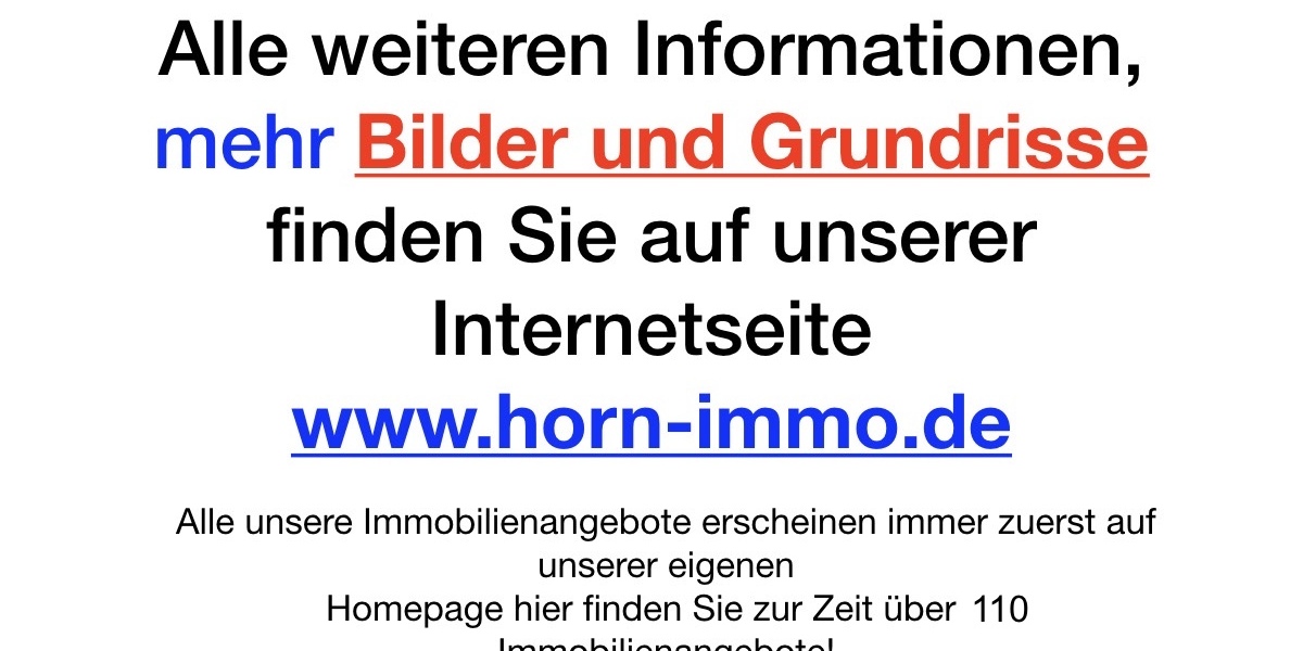 mehr Bilder und Grundrisse