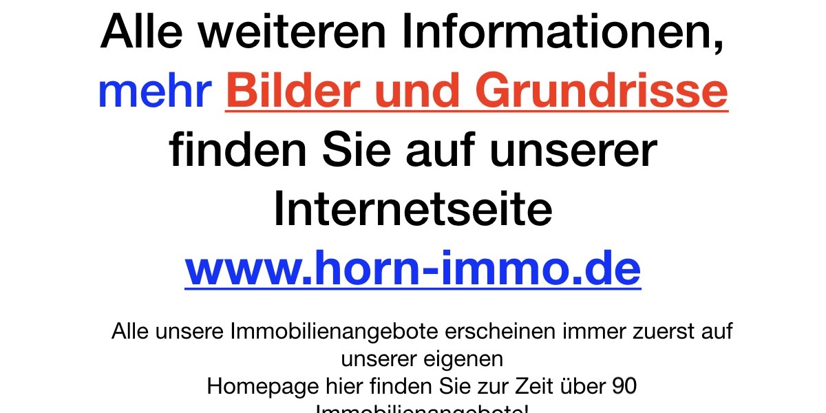 mehr Bilder und Grundrisse