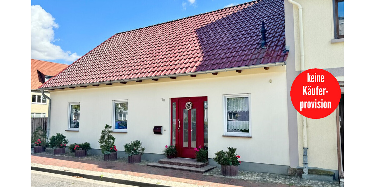 HORN IMMOBILIEN ++ Tolles Haus im Zentrum von Strasburg (Uckermark), ebenerdig und altersgerecht - Einfamilienhaus Strasburg | Angebot:27097492