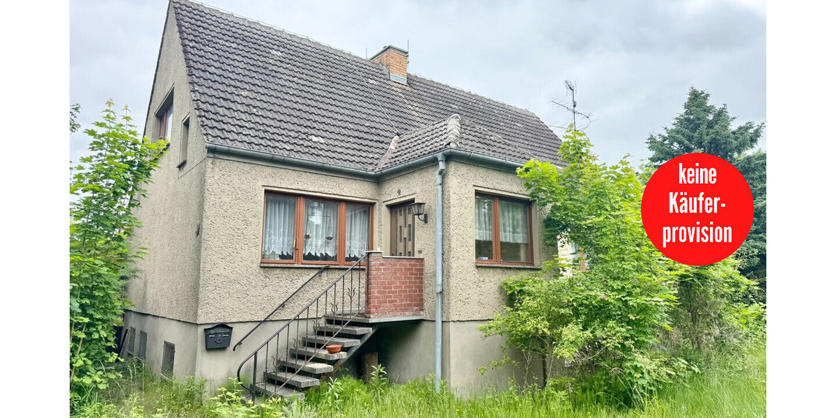 HORN IMMOBILIEN ++ großes Haus 7 Zimmer, mit großem Grundstück in Altentreptow, sanierungsbedürftig - Einfamilienhaus Altentreptow | Angebot:26875451