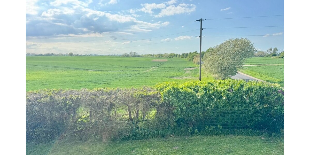 Randlage Aussicht aus dem Fenster