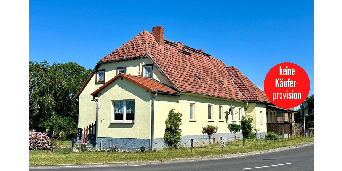 HORN IMMOBILIEN + Einfamilienhaus mit Einliegerwohnung und großem Grundstück, Matzdorf bei Strasburg - Einfamilienhaus Schönhausen | Angebot:27129911