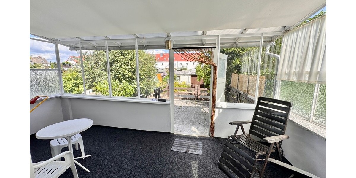 Veranda und Terrasse